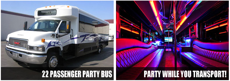 Airport Transportation Party bus rentals madison