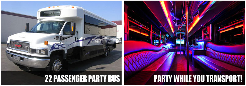 Charter Bus Party bus rentals madison