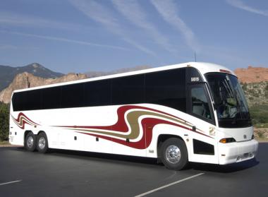 Madison 50 Passenger Charter Bus